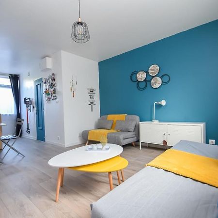 Grand studio au coeur de Dinard à 1min du marché et 6min plage de l'Écluse Exterior foto